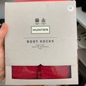 Hunter Other - hunter boot red socks Hunter Other - hunter boot red socks
